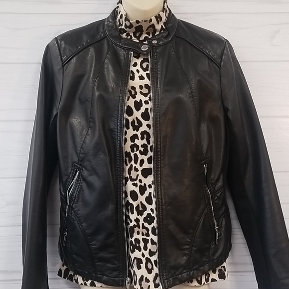 Kate Spade Animal Print Mock Neck size 8 - Picture 2 of 6